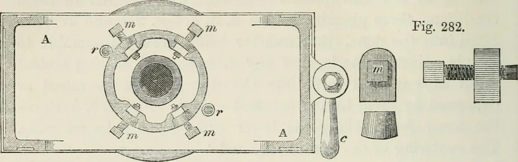 An illustration from Treatise on mills and mill work, 1861, leaf 189