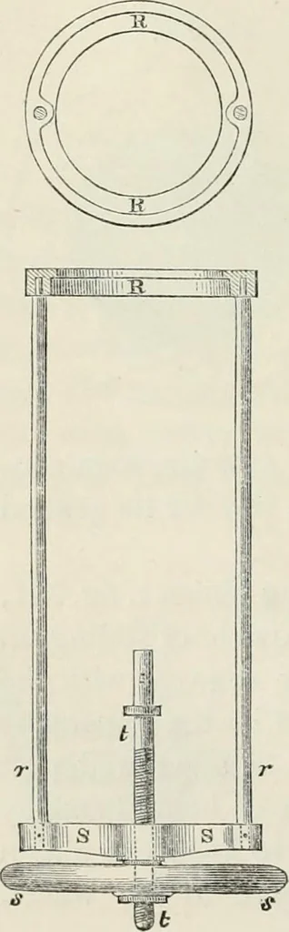 An illustration from Treatise on mills and mill work, 1861, leaf 193