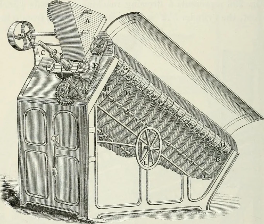 An illustration from Treatise on mills and mill work, 1861, leaf 197