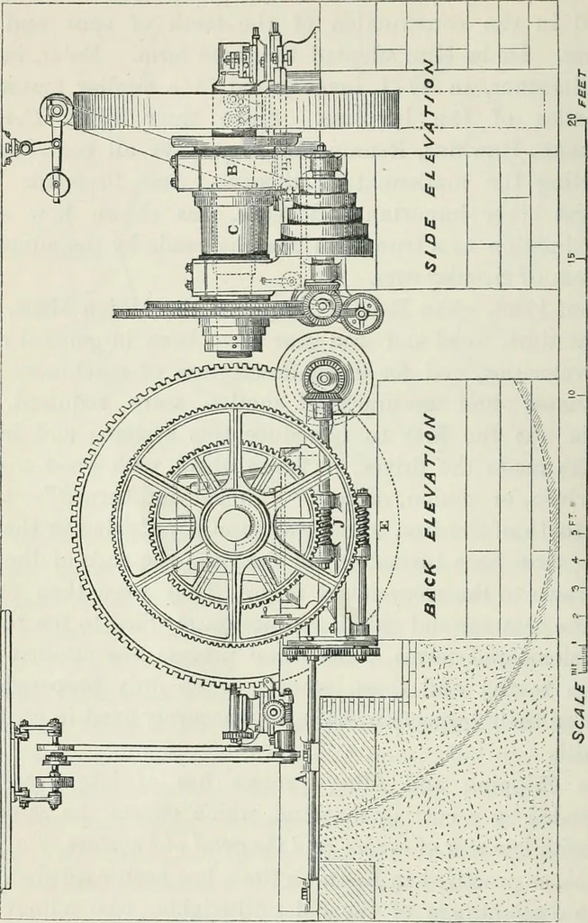 An illustration from Treatise on mills and mill work, 1861, leaf 31