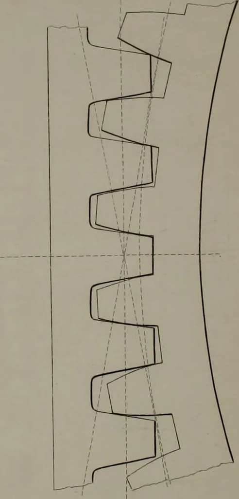 An illustration from Treatise on mills and mill work, 1861, leaf 55