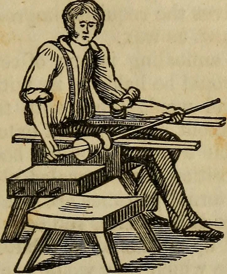 An illustration from A treatise on the origin, progressive improvement, and present state of the manufacture of porcelain and glass, 1832, leaf 140
