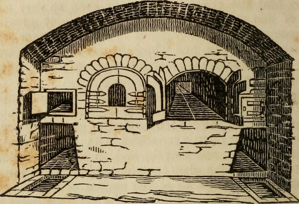 An illustration from A treatise on the origin, progressive improvement, and present state of the manufacture of porcelain and glass, 1832, leaf 143