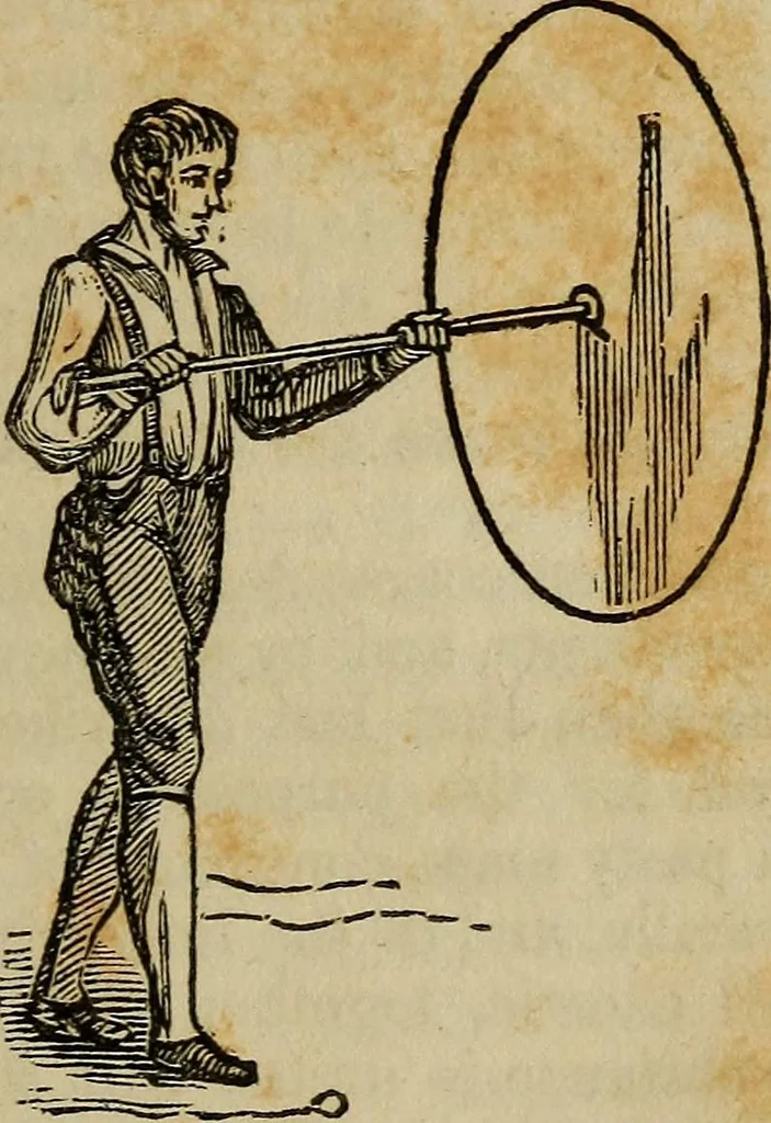 An illustration from A treatise on the origin, progressive improvement, and present state of the manufacture of porcelain and glass, 1832, leaf 148