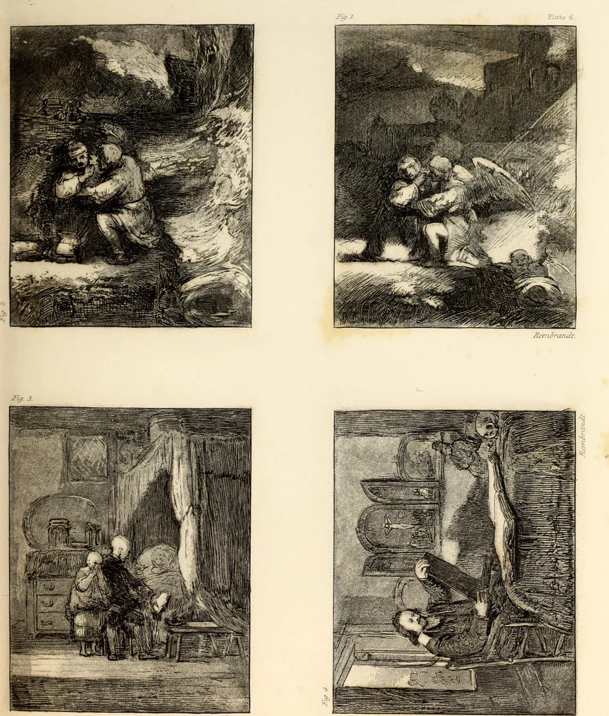 An illustration from A treatise on painting : In four parts ... The whole illustrated by examples from the Italian, Venetian, Flemish, and Dutch schools, 1837, leaf 108