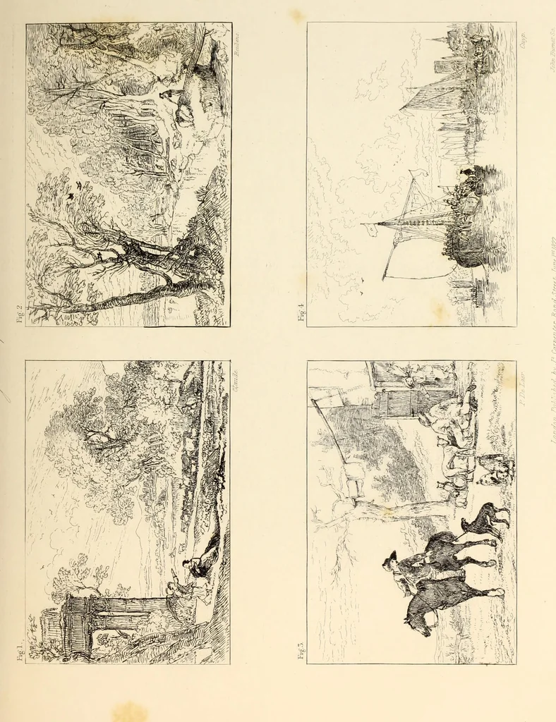 An illustration from A treatise on painting : In four parts ... The whole illustrated by examples from the Italian, Venetian, Flemish, and Dutch schools, 1837, leaf 140