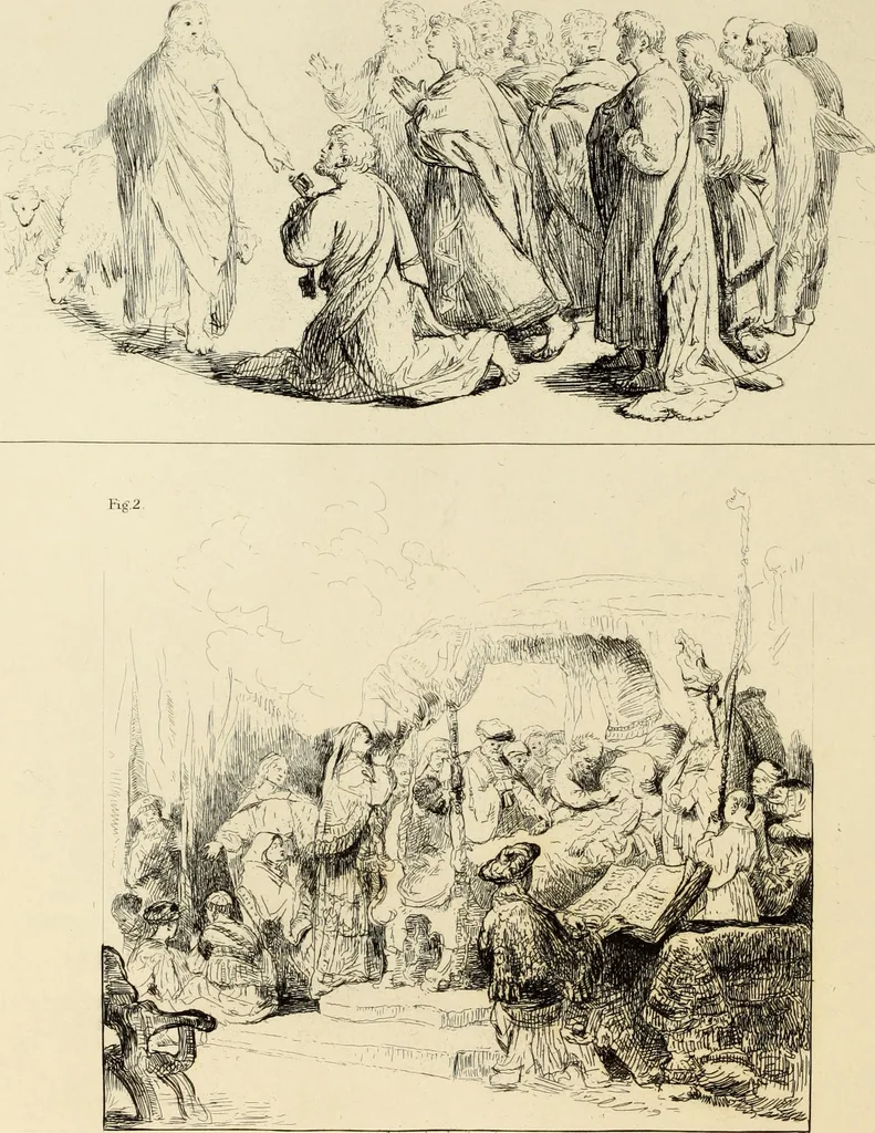 An illustration from A treatise on painting : In four parts ... The whole illustrated by examples from the Italian, Venetian, Flemish, and Dutch schools, 1837, leaf 171