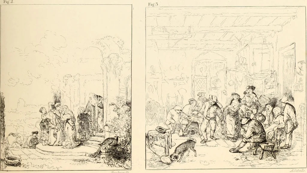 An illustration from A treatise on painting : In four parts ... The whole illustrated by examples from the Italian, Venetian, Flemish, and Dutch schools, 1837, leaf 184