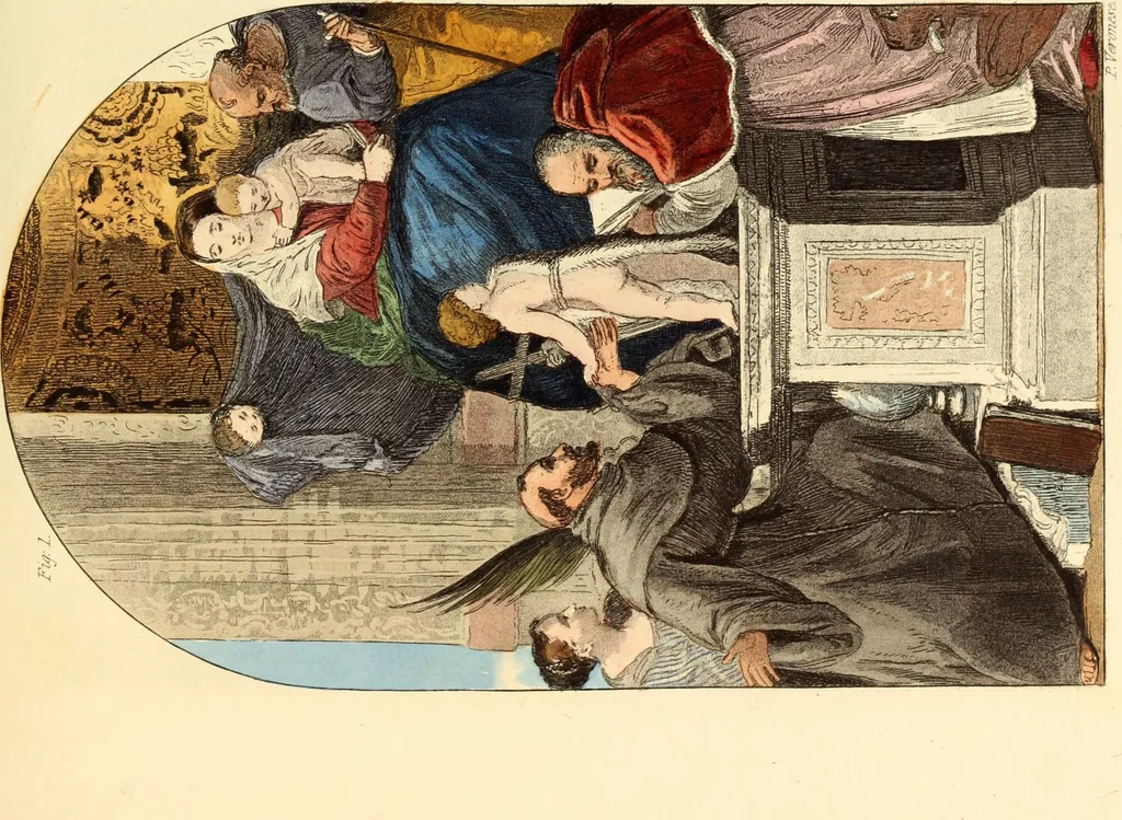 An illustration from A treatise on painting : In four parts ... The whole illustrated by examples from the Italian, Venetian, Flemish, and Dutch schools, 1837, leaf 322