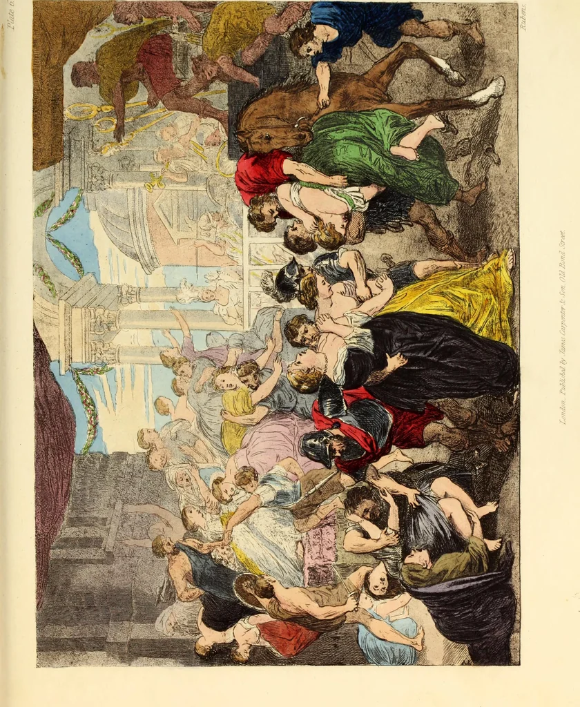 An illustration from A treatise on painting : In four parts ... The whole illustrated by examples from the Italian, Venetian, Flemish, and Dutch schools, 1837, leaf 348