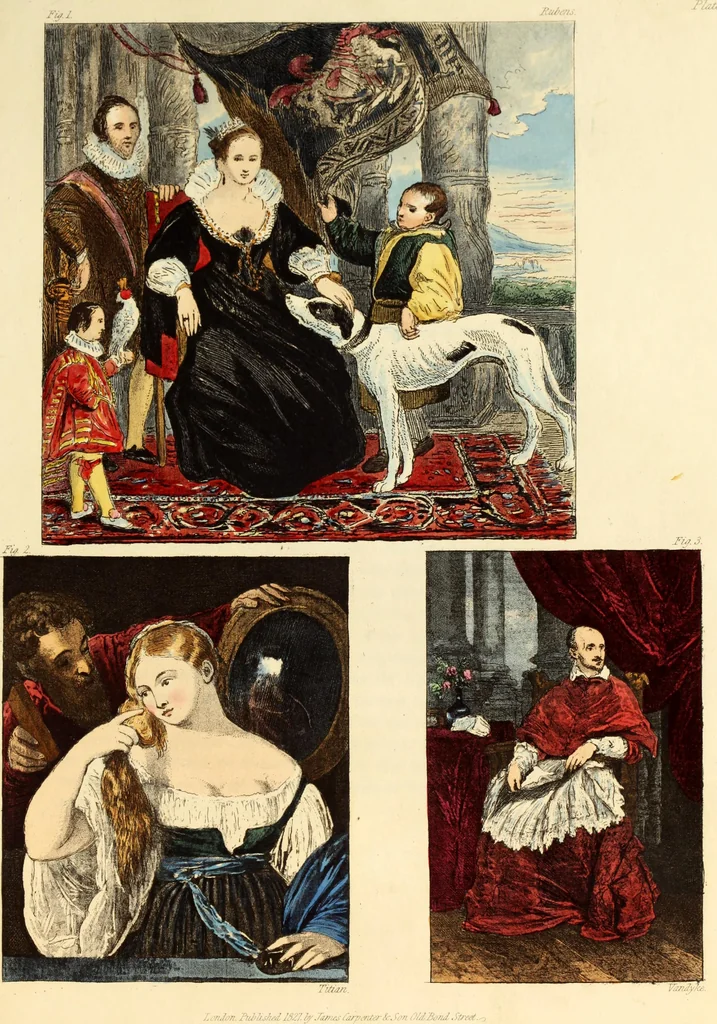 An illustration from A treatise on painting : In four parts ... The whole illustrated by examples from the Italian, Venetian, Flemish, and Dutch schools, 1837, leaf 362