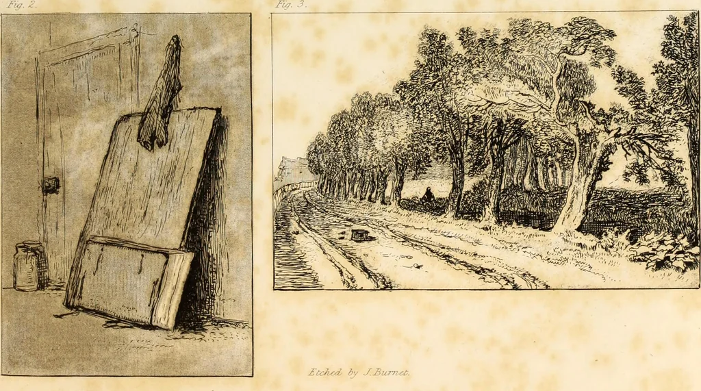 An illustration from A treatise on painting : In four parts ... The whole illustrated by examples from the Italian, Venetian, Flemish, and Dutch schools, 1837, leaf 48