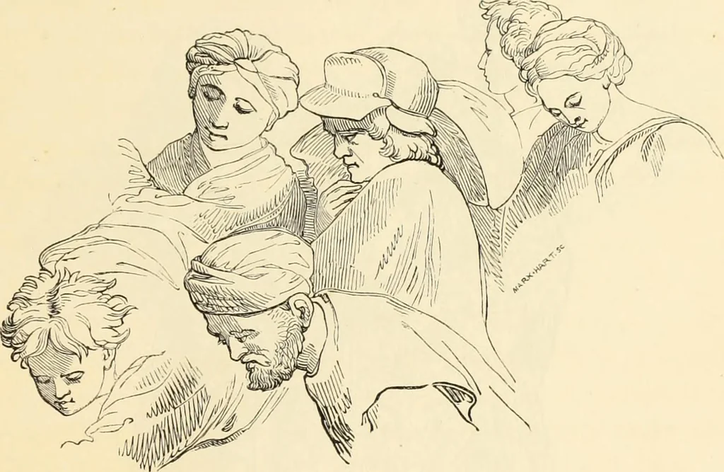 An illustration from A treatise on painting : In four parts ... The whole illustrated by examples from the Italian, Venetian, Flemish, and Dutch schools, 1837, leaf 78