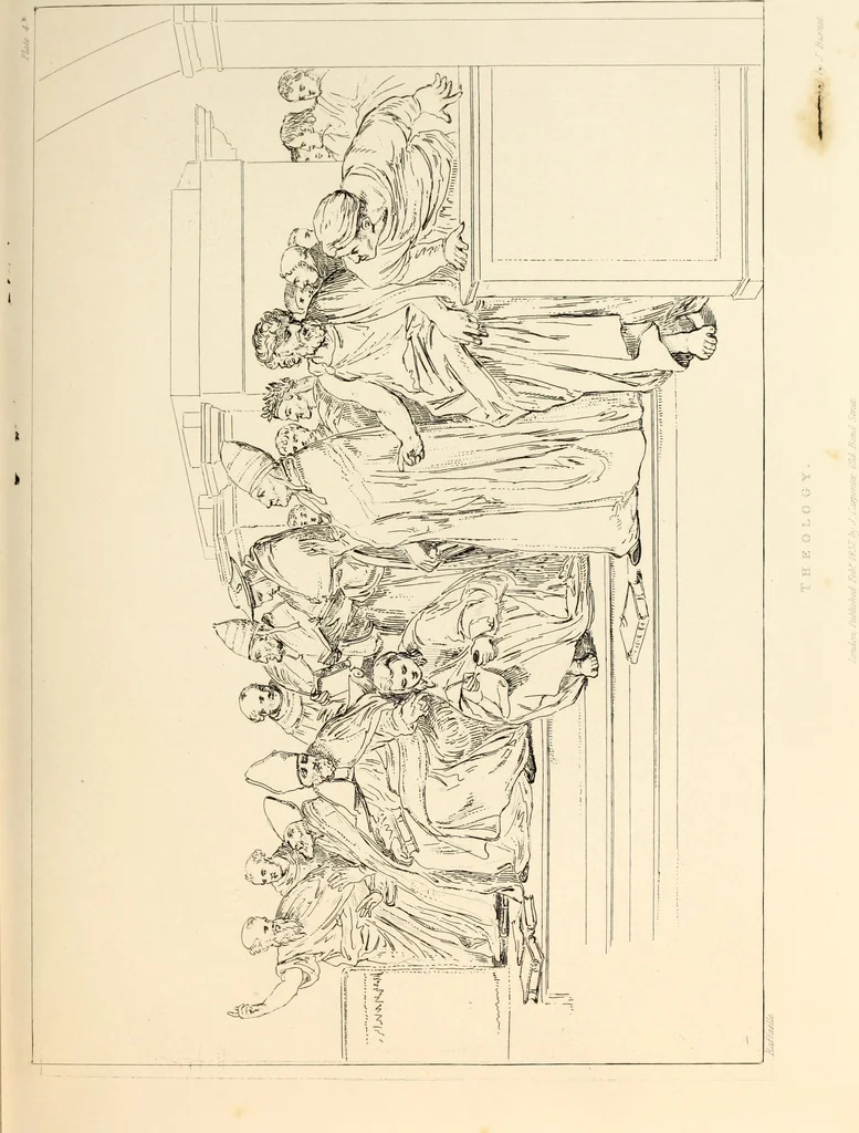 An illustration from A treatise on painting : In four parts ... The whole illustrated by examples from the Italian, Venetian, Flemish, and Dutch schools, 1837, leaf 92