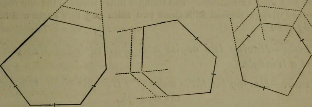 An illustration from A treatise on special or elementary geometry, 1877, leaf 154