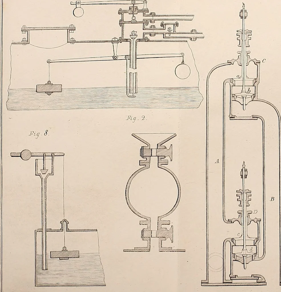 An illustration from Treatise on the steam engine, 1839, leaf 350