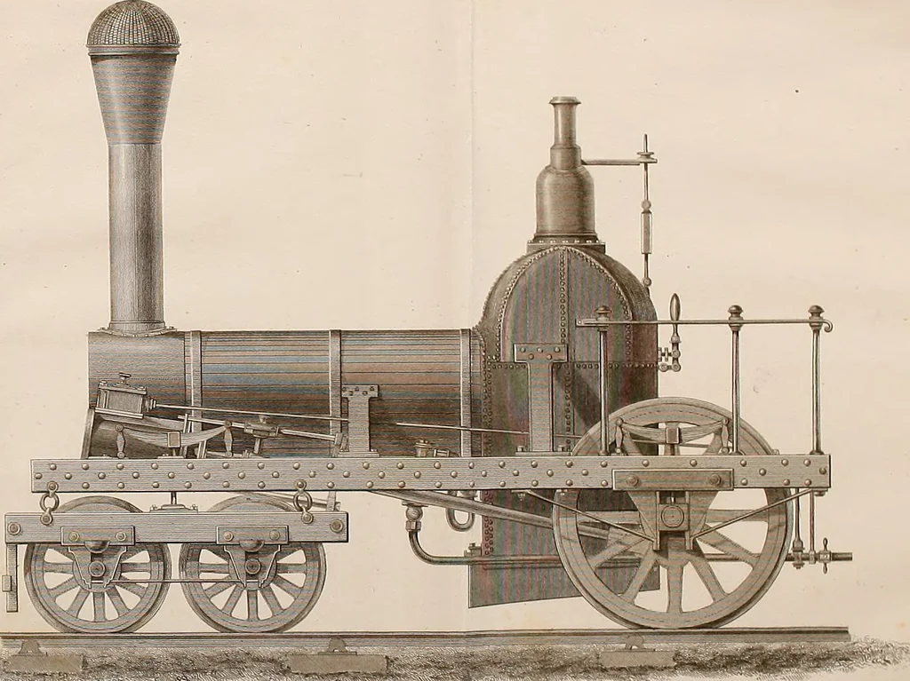 An illustration from Treatise on the steam engine, 1839, leaf 376