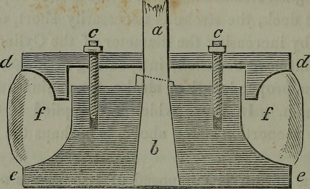 An illustration from Treatise on the steam engine, 1830, leaf 157