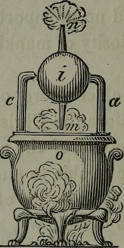 An illustration from Treatise on the steam engine, 1830, leaf 207