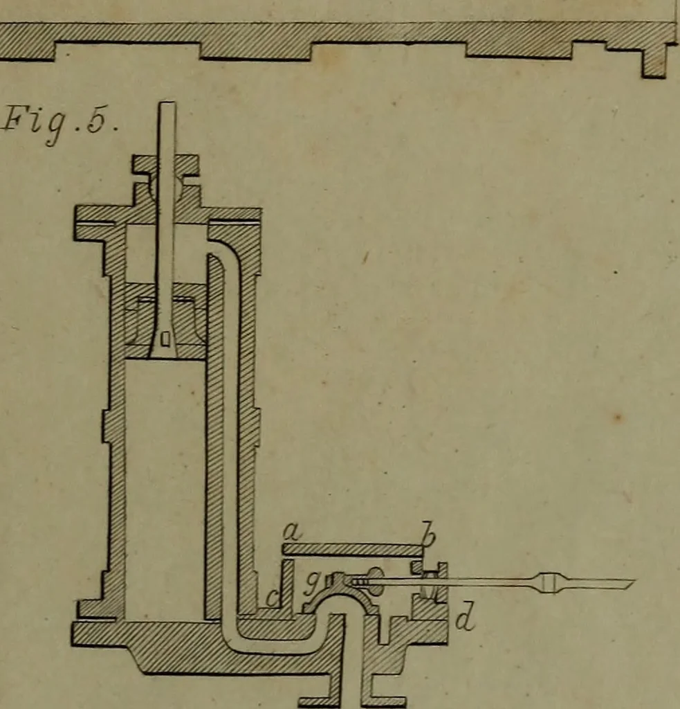 An illustration from Treatise on the steam engine, 1830, leaf 336