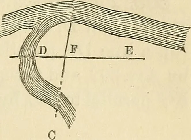 An illustration from A treatise on surveying ; in which the theory and practice are fully explained, 1860, leaf 182