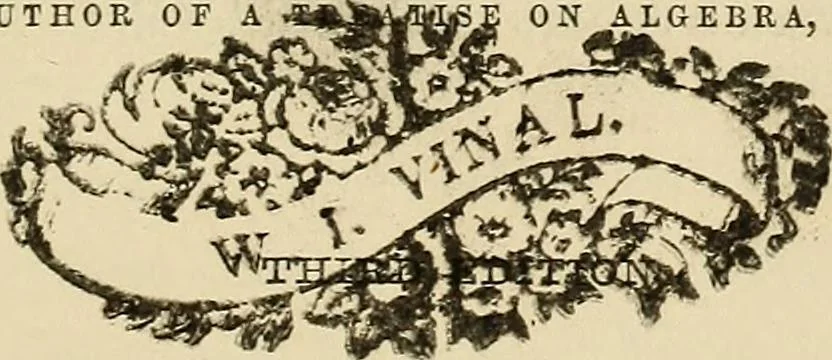 An illustration from A treatise on surveying ; in which the theory and practice are fully explained, 1860, leaf 6