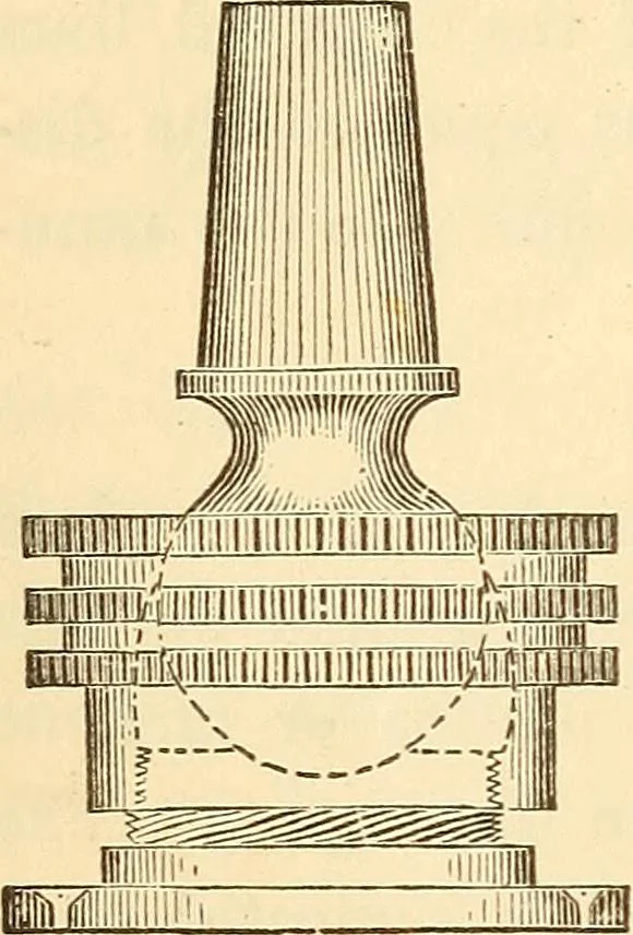 An illustration from A treatise on surveying, comprising the theory and the practice ;, 1887, leaf 123