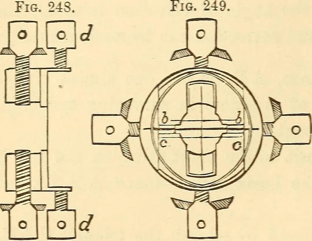 An illustration from A treatise on surveying, comprising the theory and the practice ;, 1887, leaf 251
