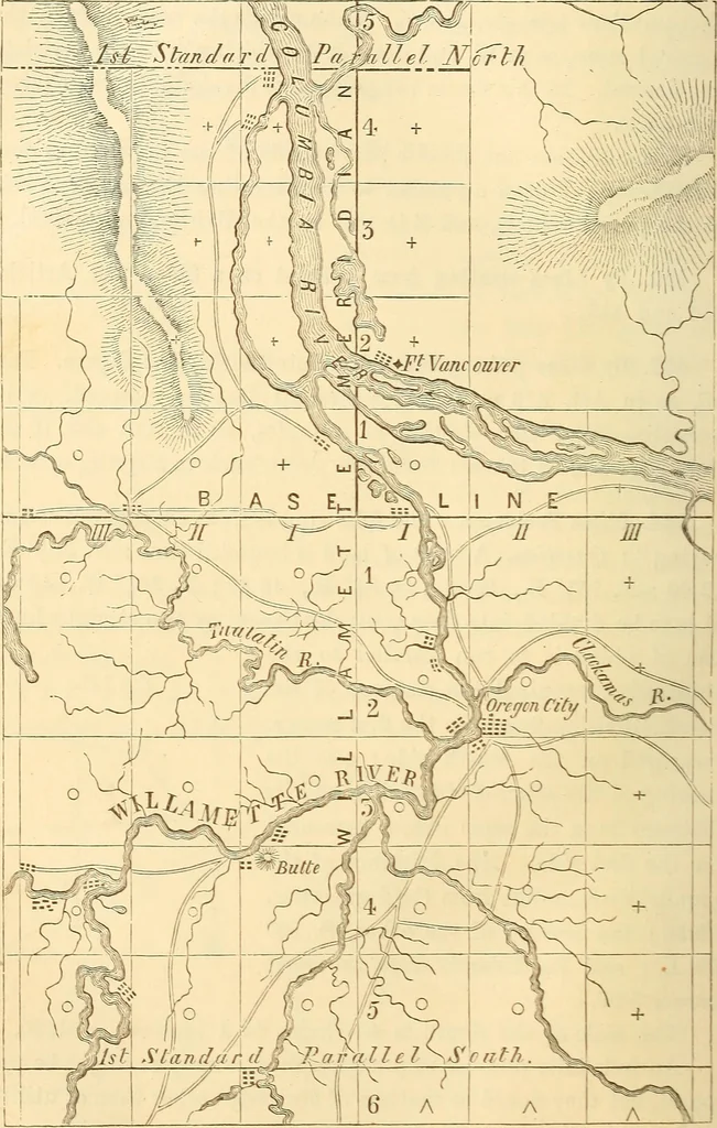 An illustration from A treatise on surveying, comprising the theory and the practice ;, 1887, leaf 315
