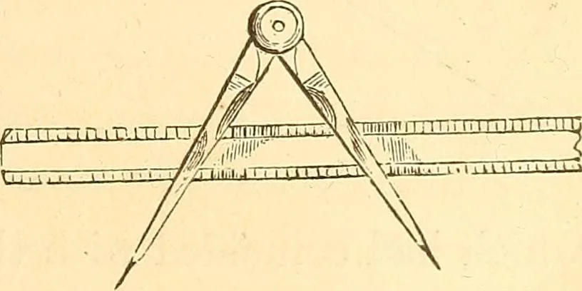 An illustration from A treatise on surveying, comprising the theory and the practice ;, 1887, leaf 36