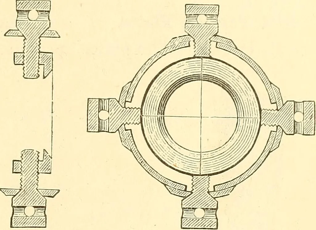 An illustration from A treatise on surveying, comprising the theory and the practice ;, 1887, leaf 366