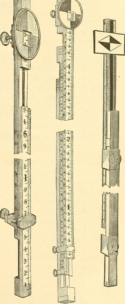 An illustration from A treatise on surveying, comprising the theory and the practice ;, 1887, leaf 376