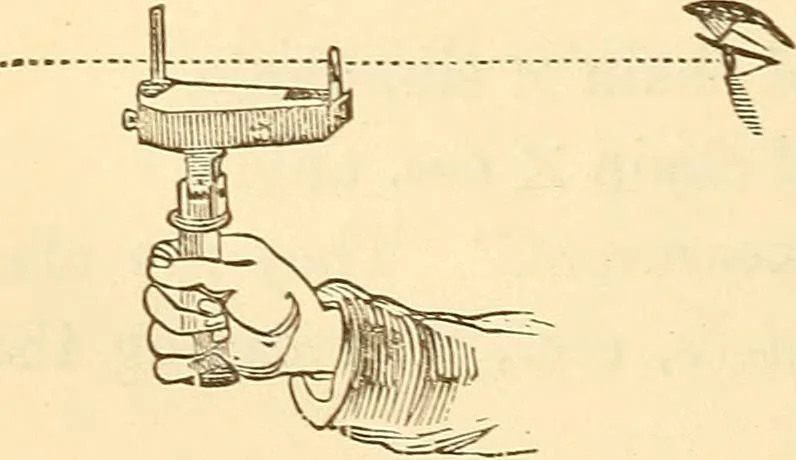 An illustration from A treatise on surveying, comprising the theory and the practice ;, 1887, leaf 403