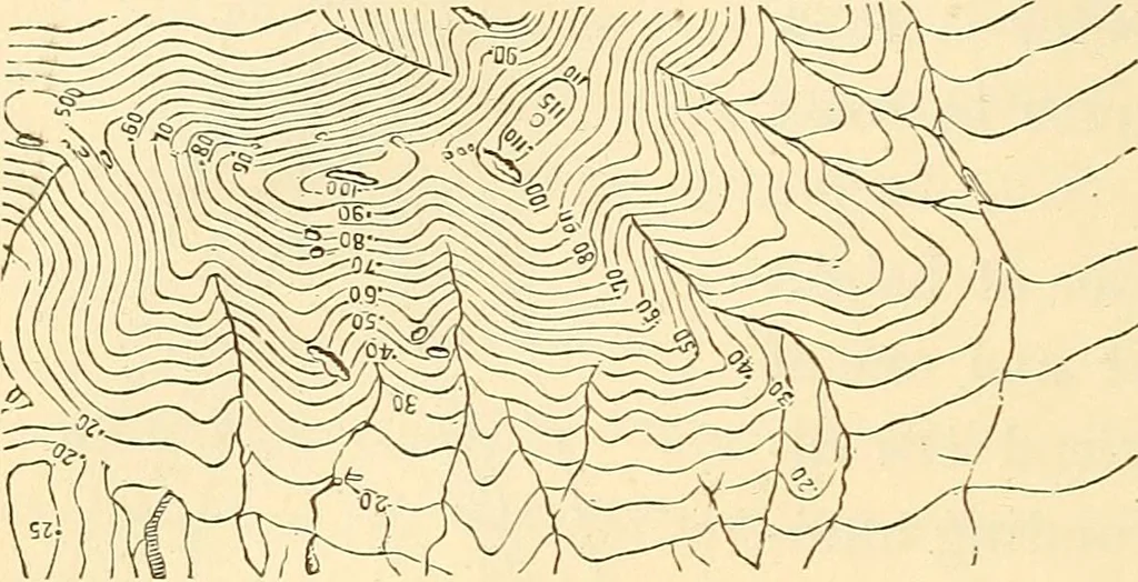 An illustration from A treatise on surveying, comprising the theory and the practice ;, 1887, leaf 429