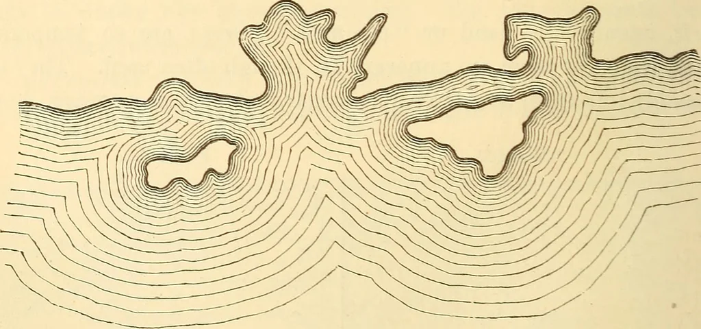 An illustration from A treatise on surveying, comprising the theory and the practice ;, 1887, leaf 441