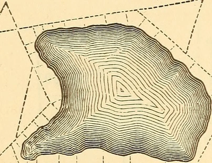 An illustration from A treatise on surveying, comprising the theory and the practice ;, 1887, leaf 91