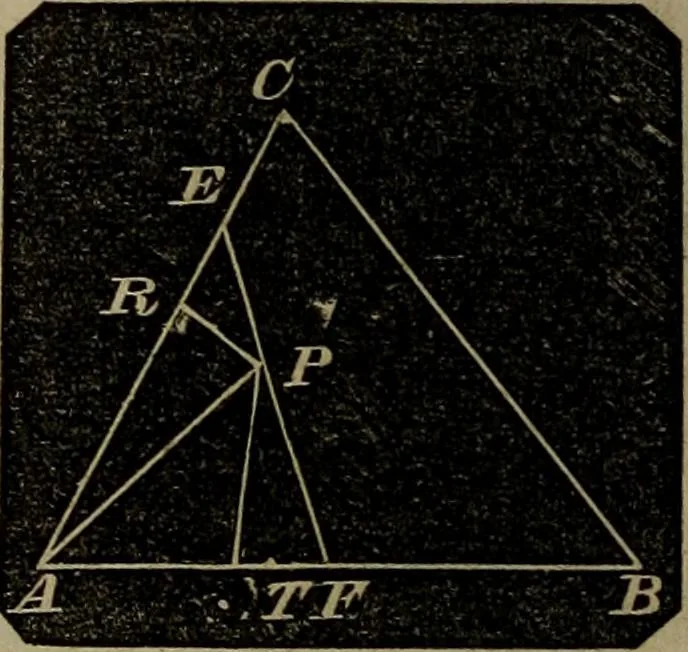 An illustration from A treatise on surveying and navigation: uniting the theoretical, the practical, and the educational features of these subjects, 1852, leaf 131