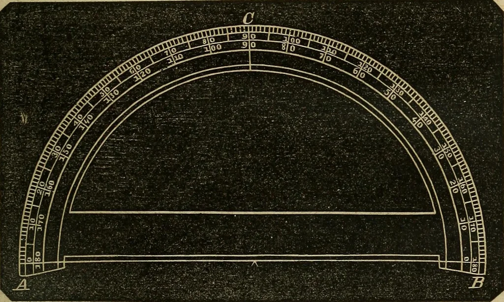 An illustration from A treatise on surveying and navigation: uniting the theoretical, the practical, and the educational features of these subjects, 1852, leaf 16