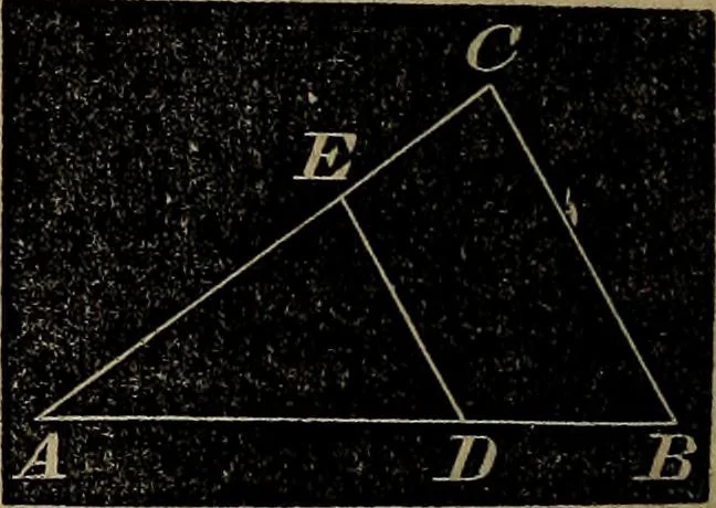 An illustration from A treatise on surveying and navigation: uniting the theoretical, practical, and educational features of these subjects, 1857, leaf 127