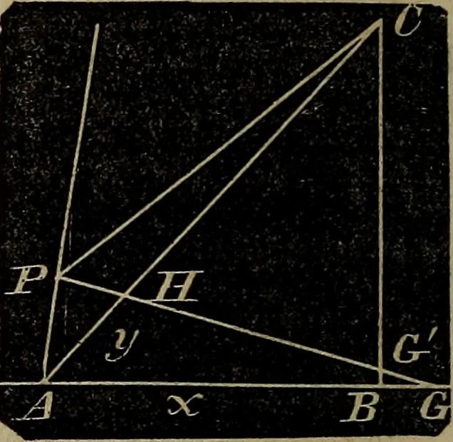 An illustration from A treatise on surveying and navigation: uniting the theoretical, practical, and educational features of these subjects, 1857, leaf 133
