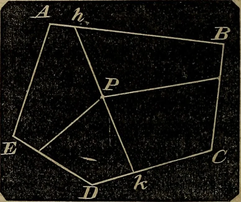 An illustration from A treatise on surveying and navigation: uniting the theoretical, practical, and educational features of these subjects, 1857, leaf 143