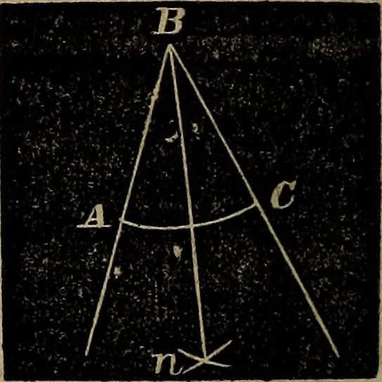 An illustration from A treatise on surveying and navigation: uniting the theoretical, practical, and educational features of these subjects, 1857, leaf 15