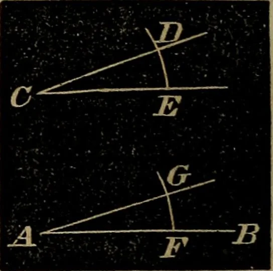 An illustration from A treatise on surveying and navigation: uniting the theoretical, practical, and educational features of these subjects, 1857, leaf 17