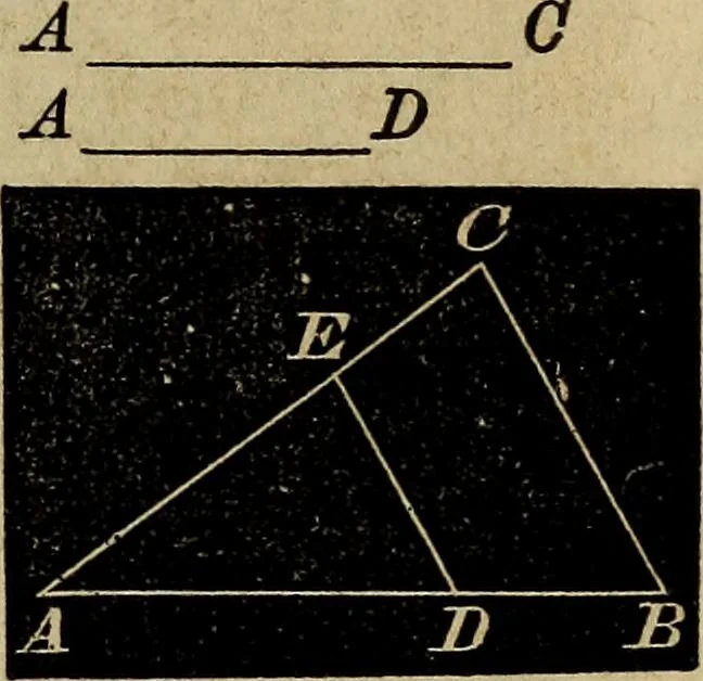 An illustration from A treatise on surveying and navigation: uniting the theoretical, practical, and educational features of these subjects, 1857, leaf 18