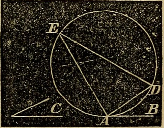 An illustration from A treatise on surveying and navigation: uniting the theoretical, practical, and educational features of these subjects, 1857, leaf 20