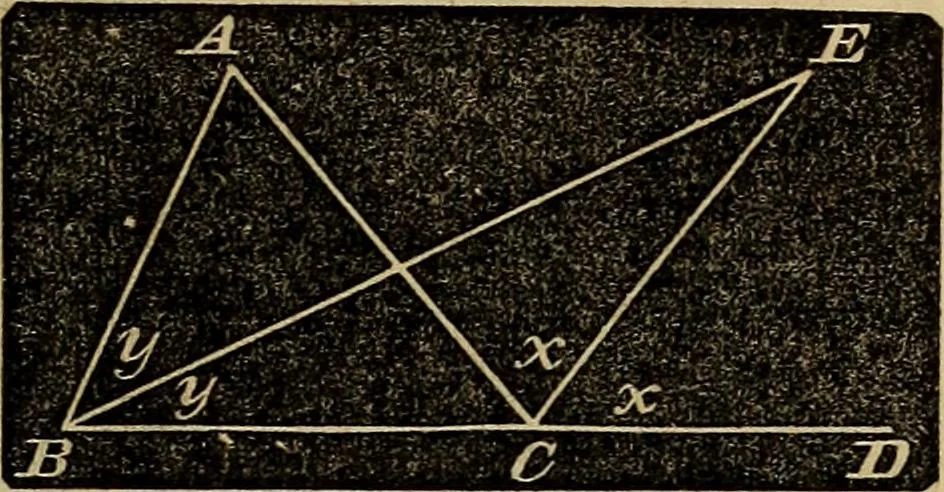 An illustration from A treatise on surveying and navigation: uniting the theoretical, practical, and educational features of these subjects, 1857, leaf 206