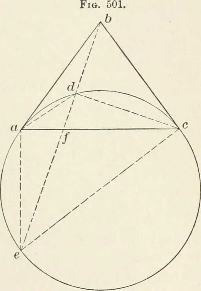 An illustration from A treatise on surveying, comprising the theory and the practice, 1906, leaf 346