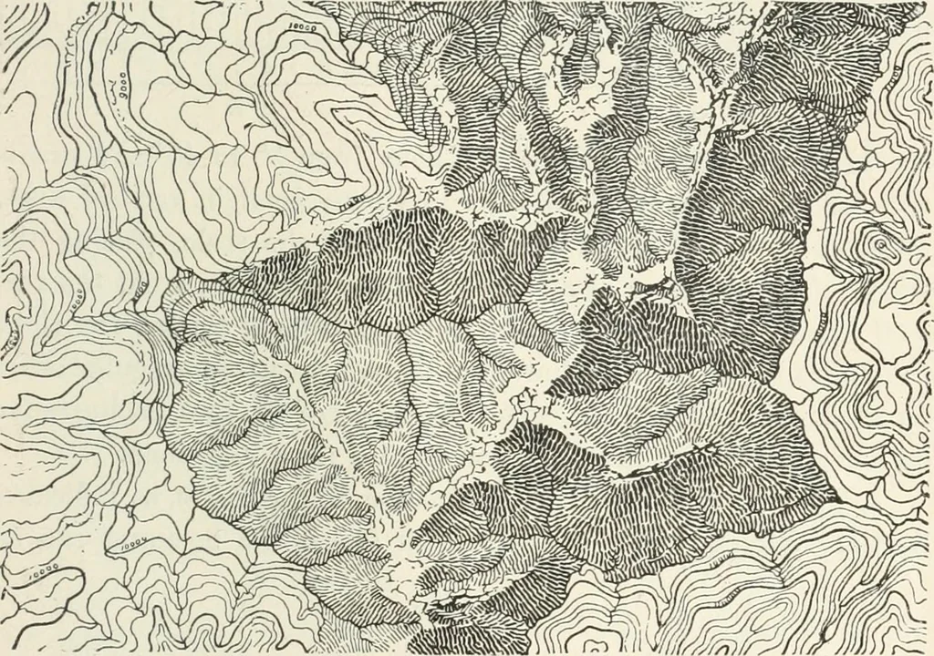 An illustration from A treatise on surveying, comprising the theory and the practice, 1906, leaf 366