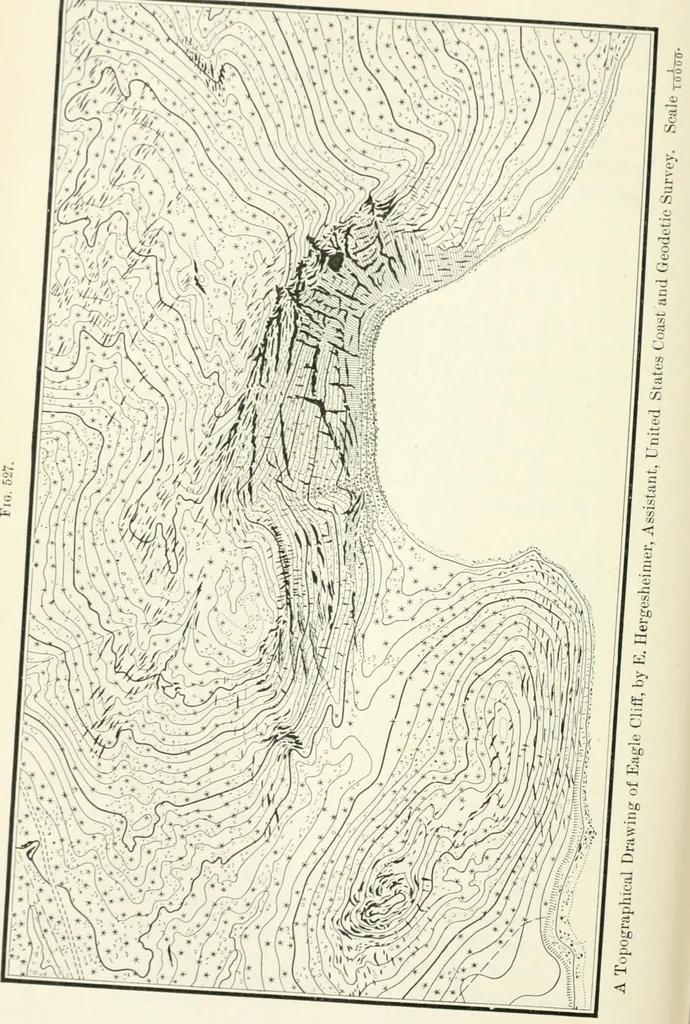 An illustration from A treatise on surveying, comprising the theory and the practice, 1906, leaf 369