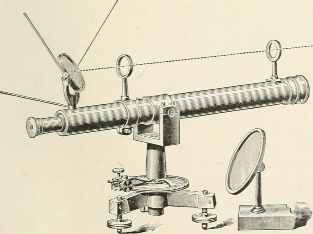 An illustration from A treatise on surveying, comprising the theory and the practice, 1906, leaf 40